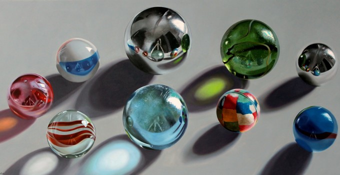 Marbles and shadows