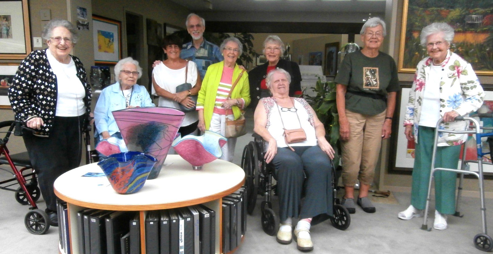Burchaem Hills
                      Retirement Center guests