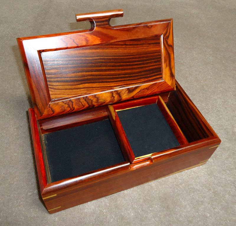 Larger
                    jewelry box open