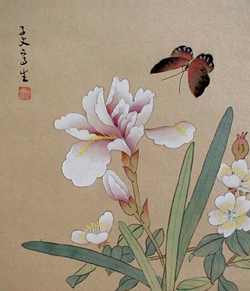 Chinese Paintings on silk