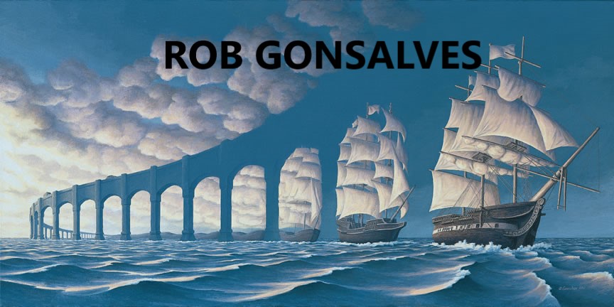Rob Gonsalves limited edition
        prints at Saper Galleries