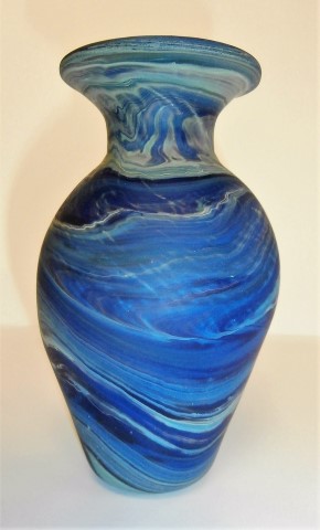 Cobalt classic vase
