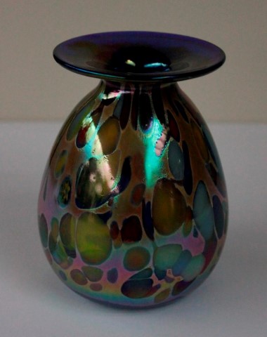 Colorful drops mini vase