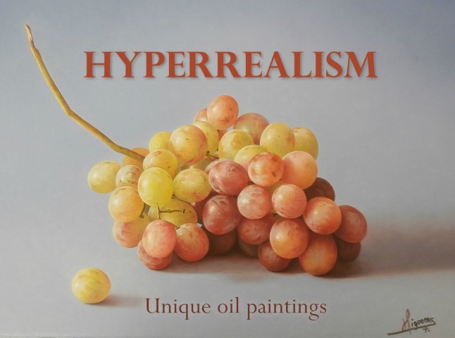 Five artists painting
                                                          hyperrealism
                                                          style imagery