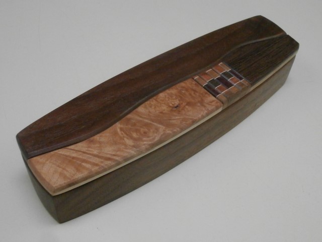 Larry Anderson
                  small exotic wood box B