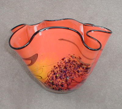 Orange
                    Wavy Vase