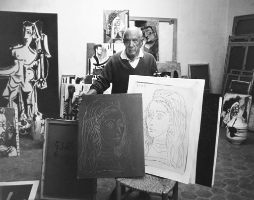Picasso
                  1957