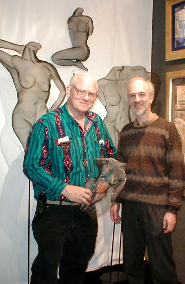 Randy Cooper with
                    Roy Saper