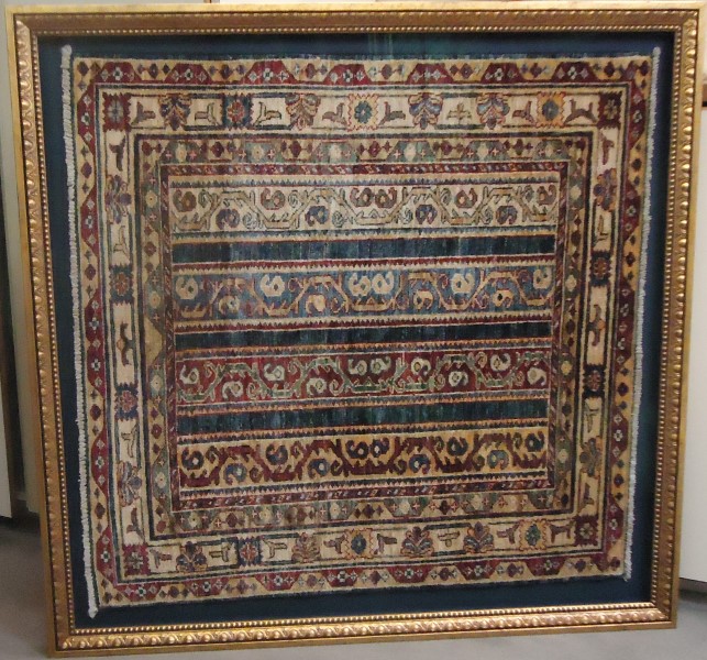 Russian
                design rug with "Museum Acrylic"