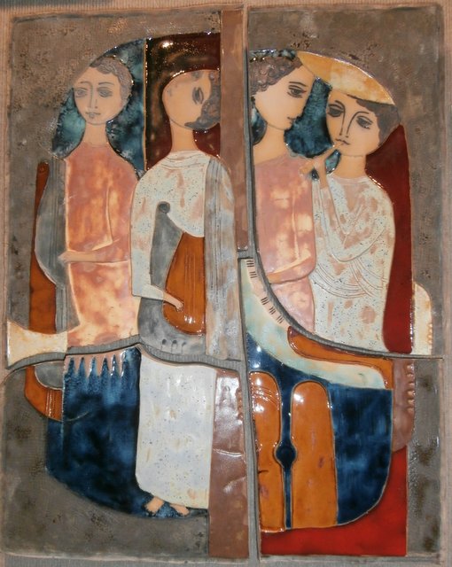 Four Musicians in Four Panels
